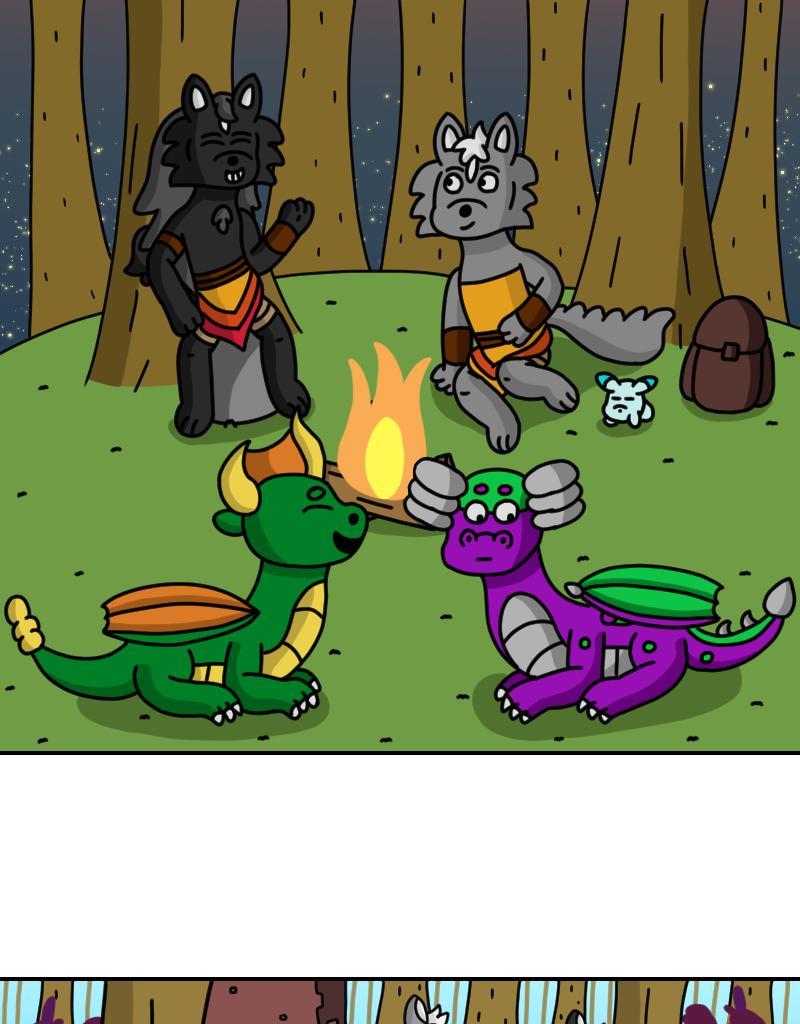 Dawn of the Fire Heart - Episode 22, Page 1: Riverside Road- Part One