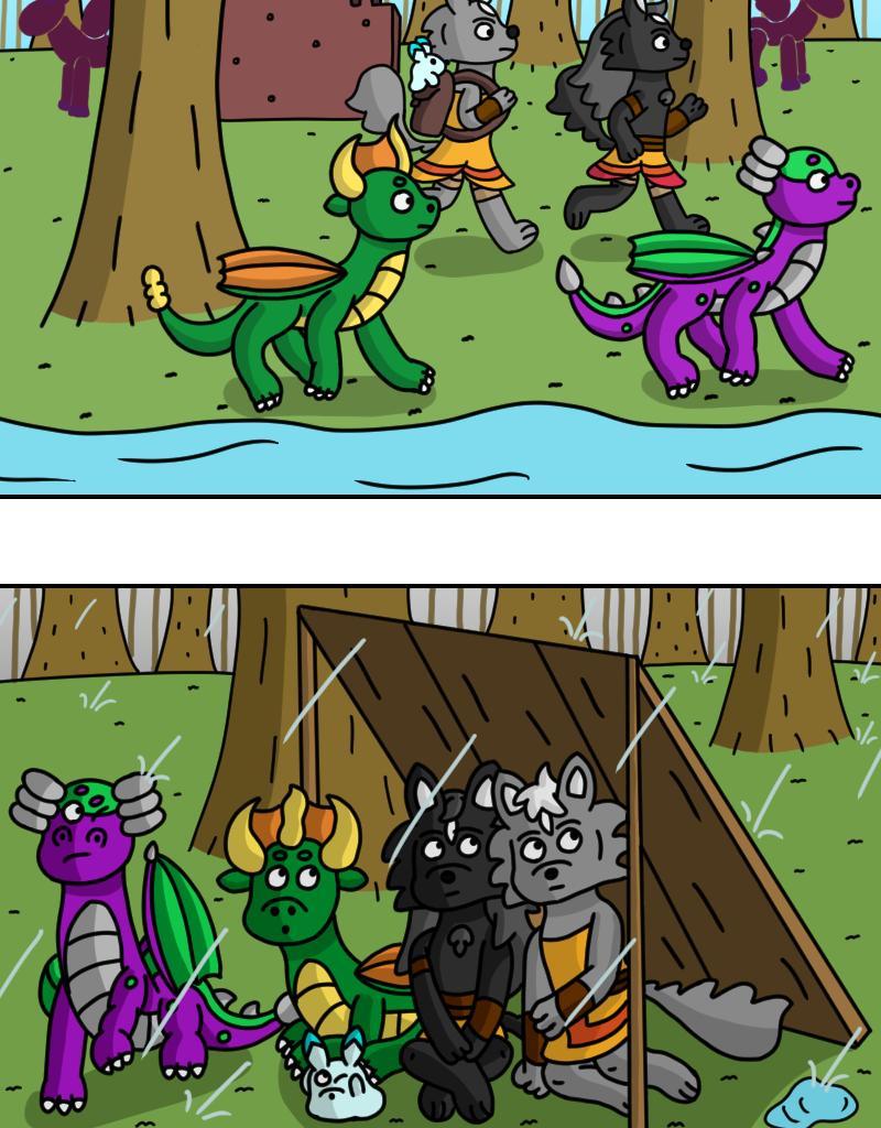 Dawn of the Fire Heart - Episode 22, Page 1: Riverside Road- Part One