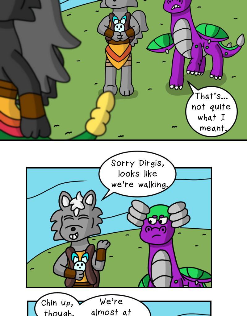 Dawn of the Fire Heart - Episode 22, Page 1: Riverside Road- Part One