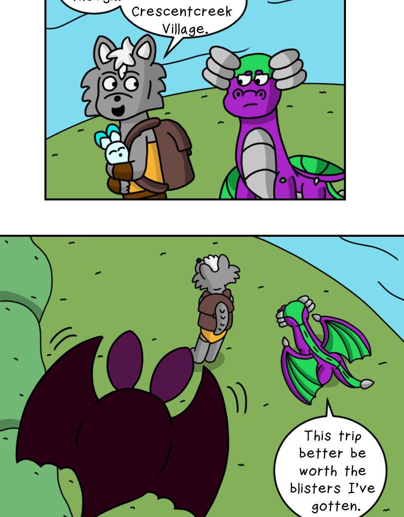 Dawn of the Fire Heart - Episode 22, Page 1: Riverside Road- Part One