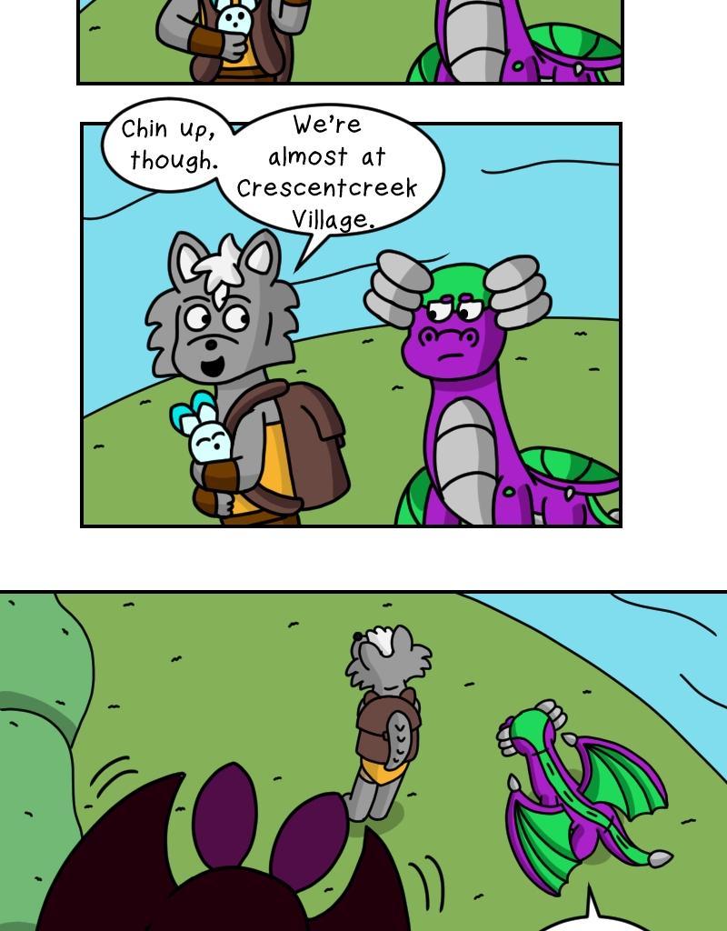 Dawn of the Fire Heart - Episode 23, Page 1: Riverside Road- Part Two