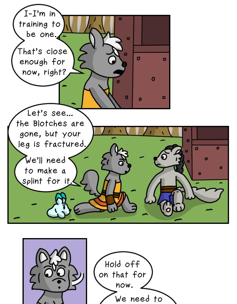 Dawn of the Fire Heart - Episode 24, Page 4: Riverside Road- Part Three