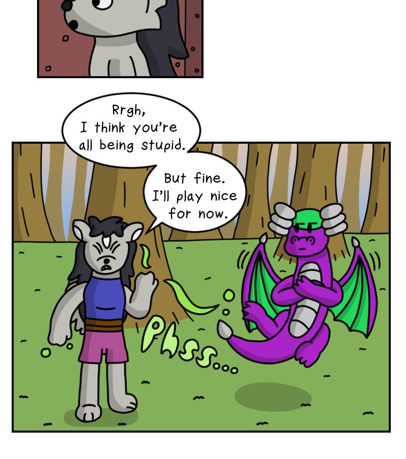 Dawn of the Fire Heart - Episode 24, Page 4: Riverside Road- Part Three
