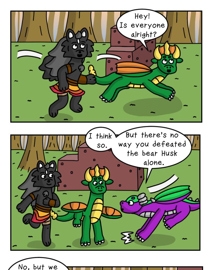 Dawn of the Fire Heart - Episode 24, Page 5: Riverside Road- Part Three