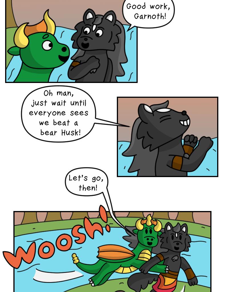 Dawn of the Fire Heart - Episode 24, Page 2: Riverside Road- Part Three