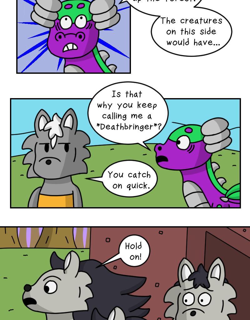 Dawn of the Fire Heart - Episode 25, Page 1: Riverside Road- Part Four (Mid-Season Finale)