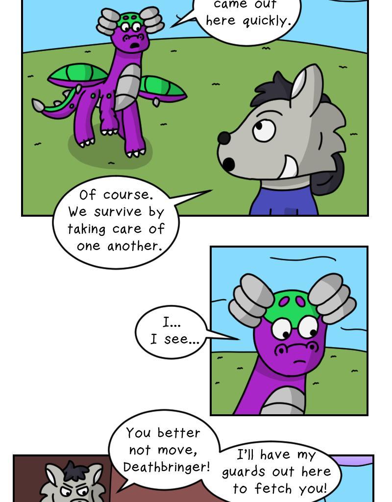 Dawn of the Fire Heart - Episode 25, Page 1: Riverside Road- Part Four (Mid-Season Finale)