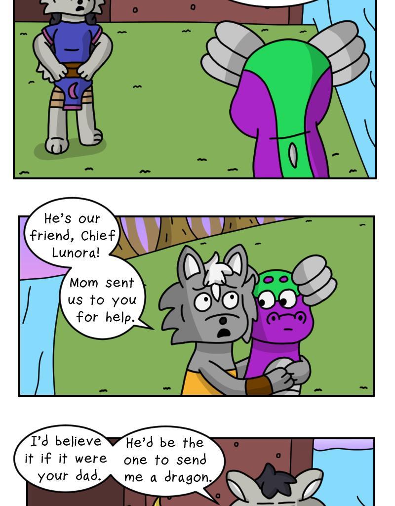 Dawn of the Fire Heart - Episode 25, Page 1: Riverside Road- Part Four (Mid-Season Finale)