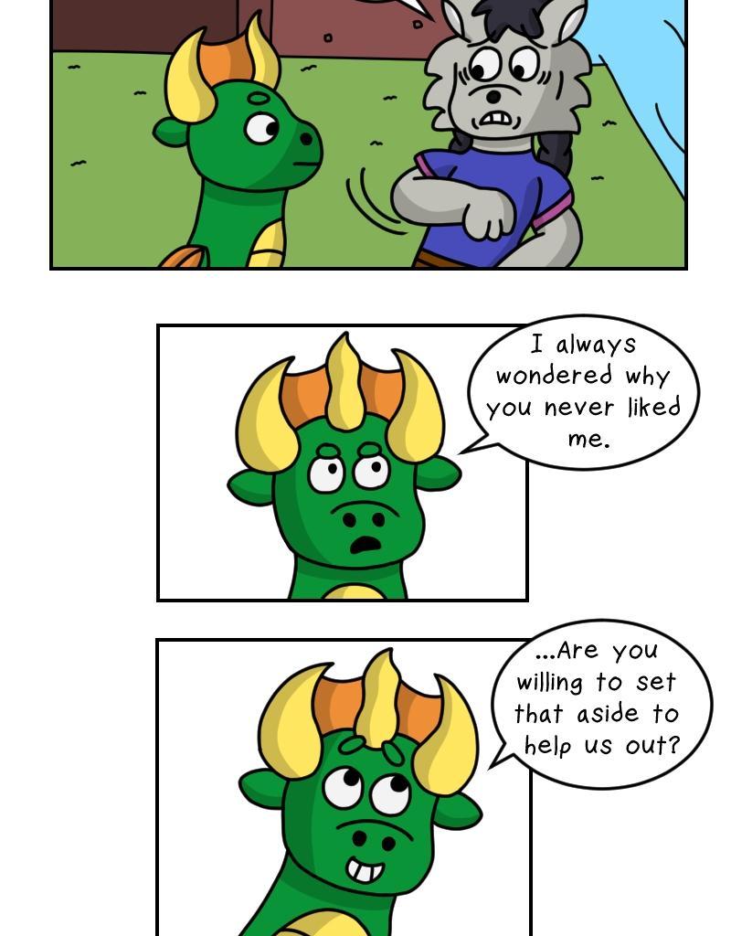 Dawn of the Fire Heart - Episode 27, Page 1: Re-Arrangements- Part One