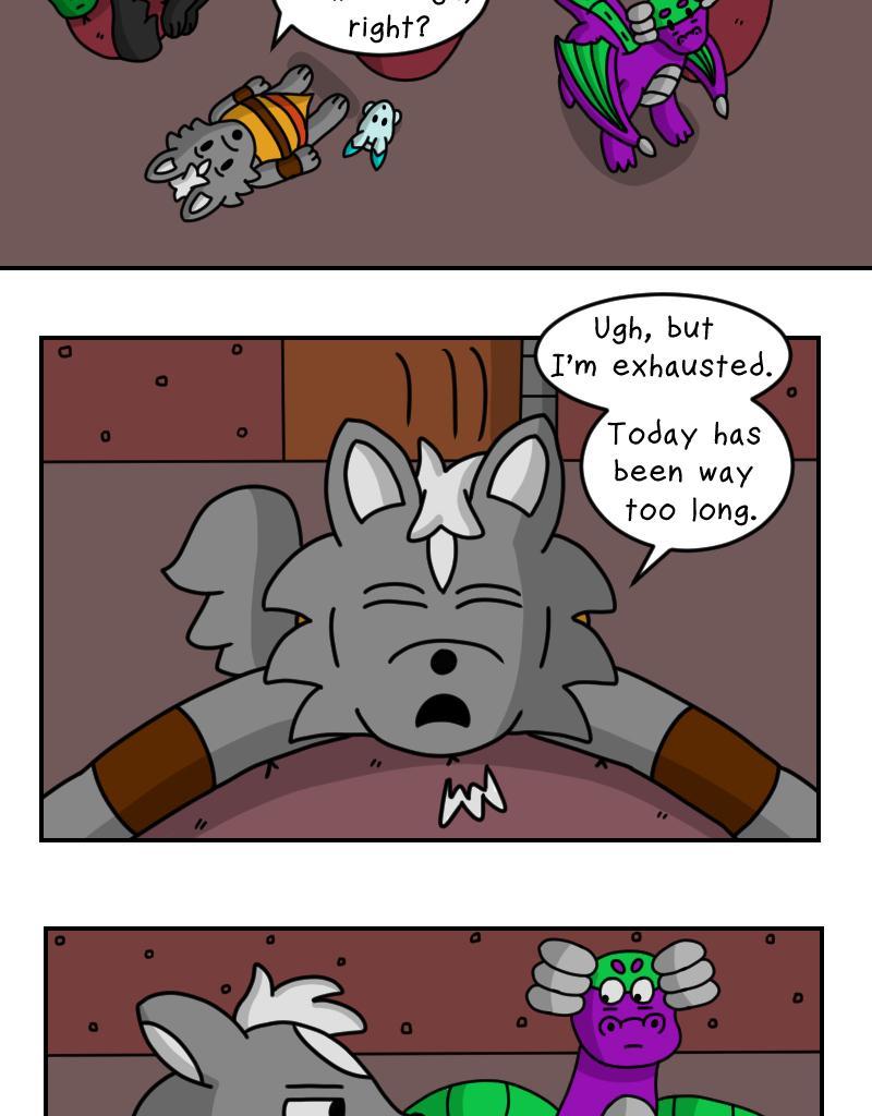 Dawn of the Fire Heart - Episode 28, Page 1: Re-Arrangements- Part Two