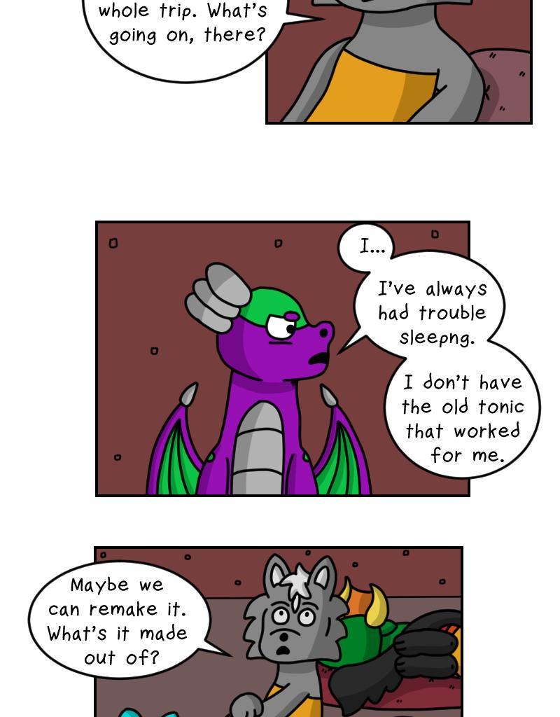 Dawn of the Fire Heart - Episode 28, Page 1: Re-Arrangements- Part Two