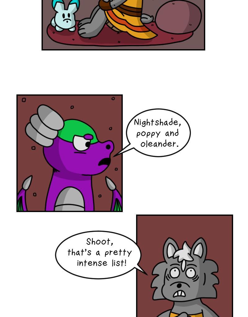 Dawn of the Fire Heart - Episode 28, Page 1: Re-Arrangements- Part Two