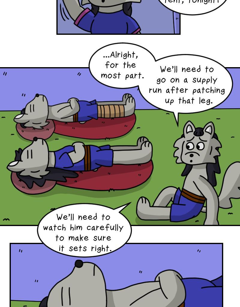 Dawn of the Fire Heart - Episode 29, Page 1: Re-Arrangements- Part Three