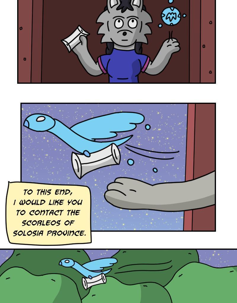 Dawn of the Fire Heart - Episode 29, Page 1: Re-Arrangements- Part Three