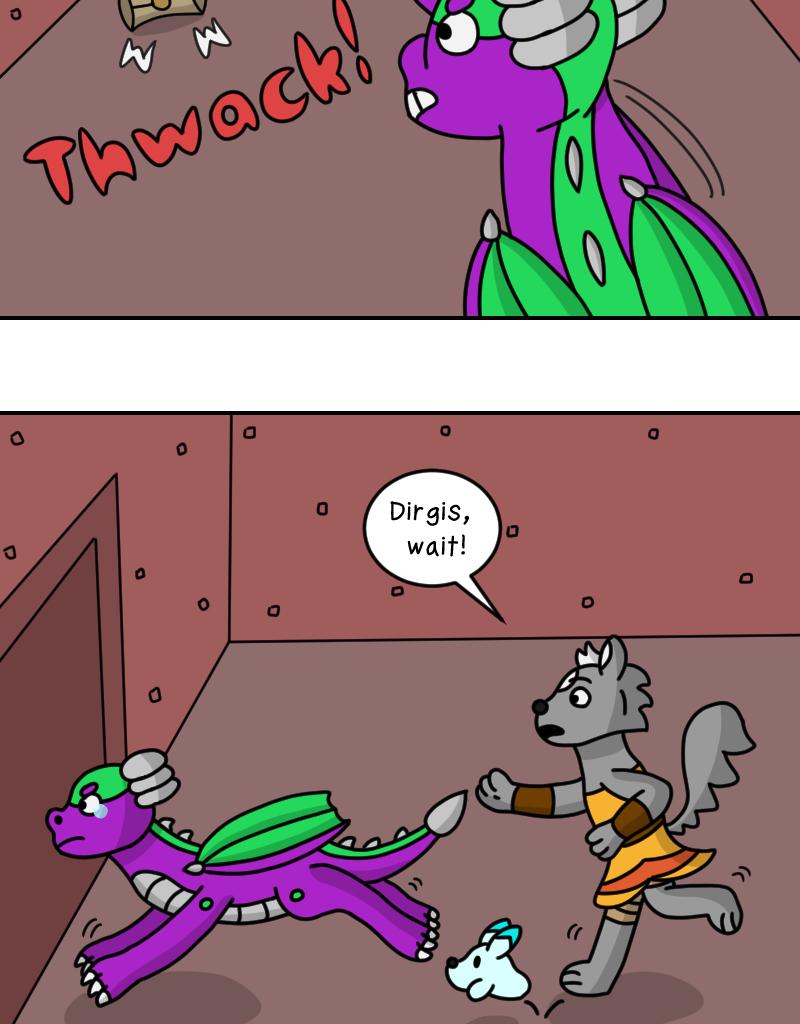 Dawn of the Fire Heart - Episode 31, Page 4: Lost In Time- Part Two