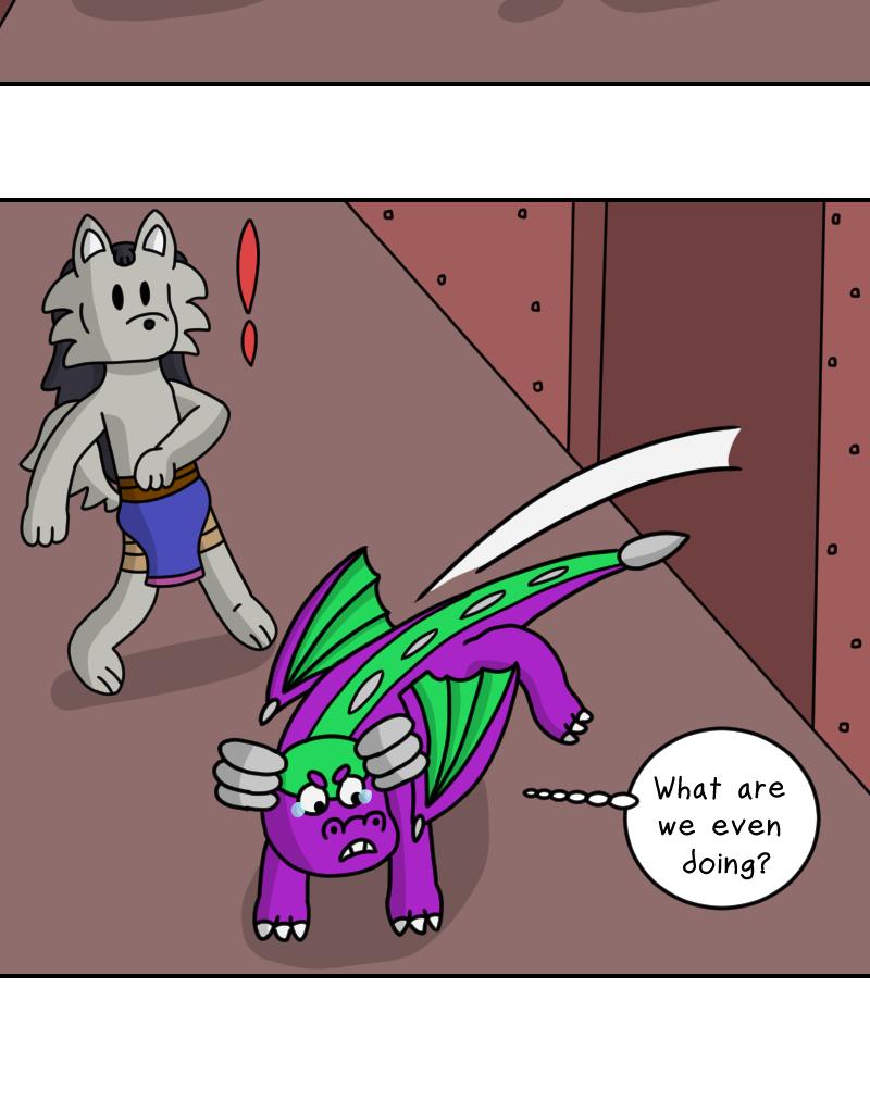 Dawn of the Fire Heart - Episode 31, Page 4: Lost In Time- Part Two