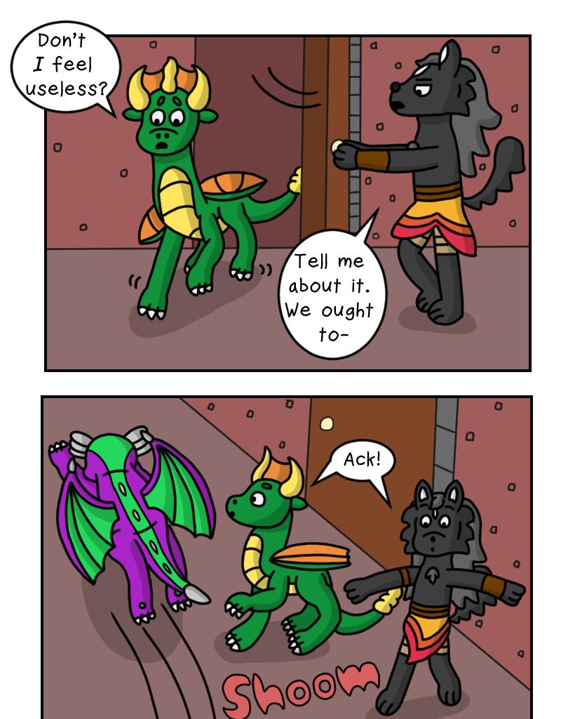 Dawn of the Fire Heart - Episode 32, Page 3: Lost in Time- Part Three