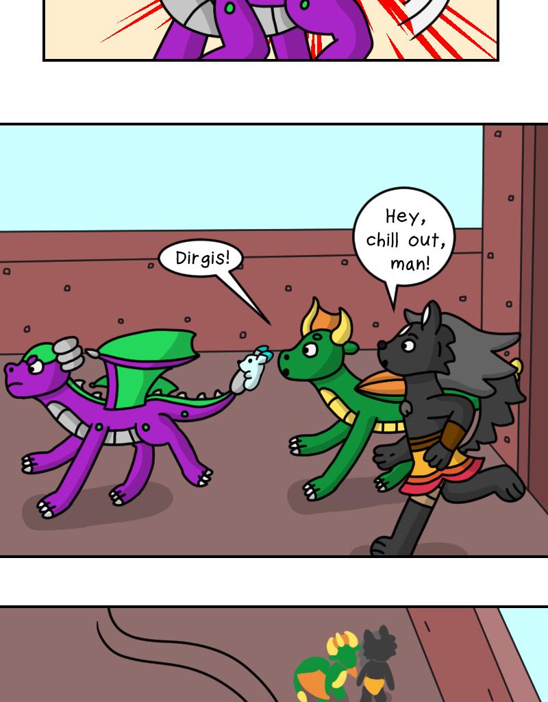 Dawn of the Fire Heart - Episode 32, Page 3: Lost in Time- Part Three