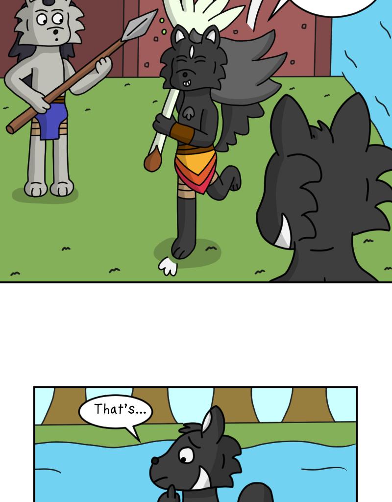 Dawn of the Fire Heart - Episode 33, Page 3: Lost In Time- Part Four