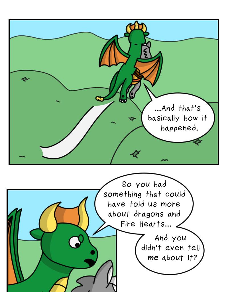 Dawn of the Fire Heart - Episode 35, Page 2: Cooldown- Part Two