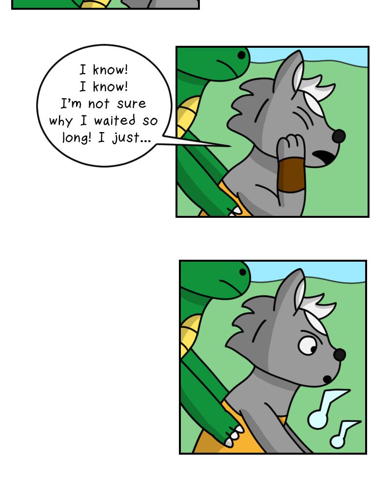 Dawn of the Fire Heart - Episode 35, Page 2: Cooldown- Part Two