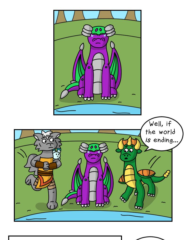 Dawn of the Fire Heart - Episode 35, Page 4: Cooldown- Part Two