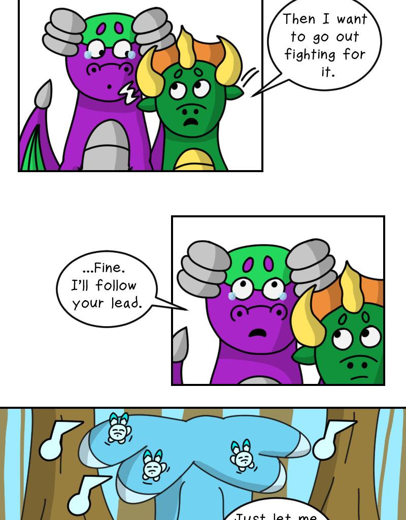 Dawn of the Fire Heart - Episode 35, Page 4: Cooldown- Part Two