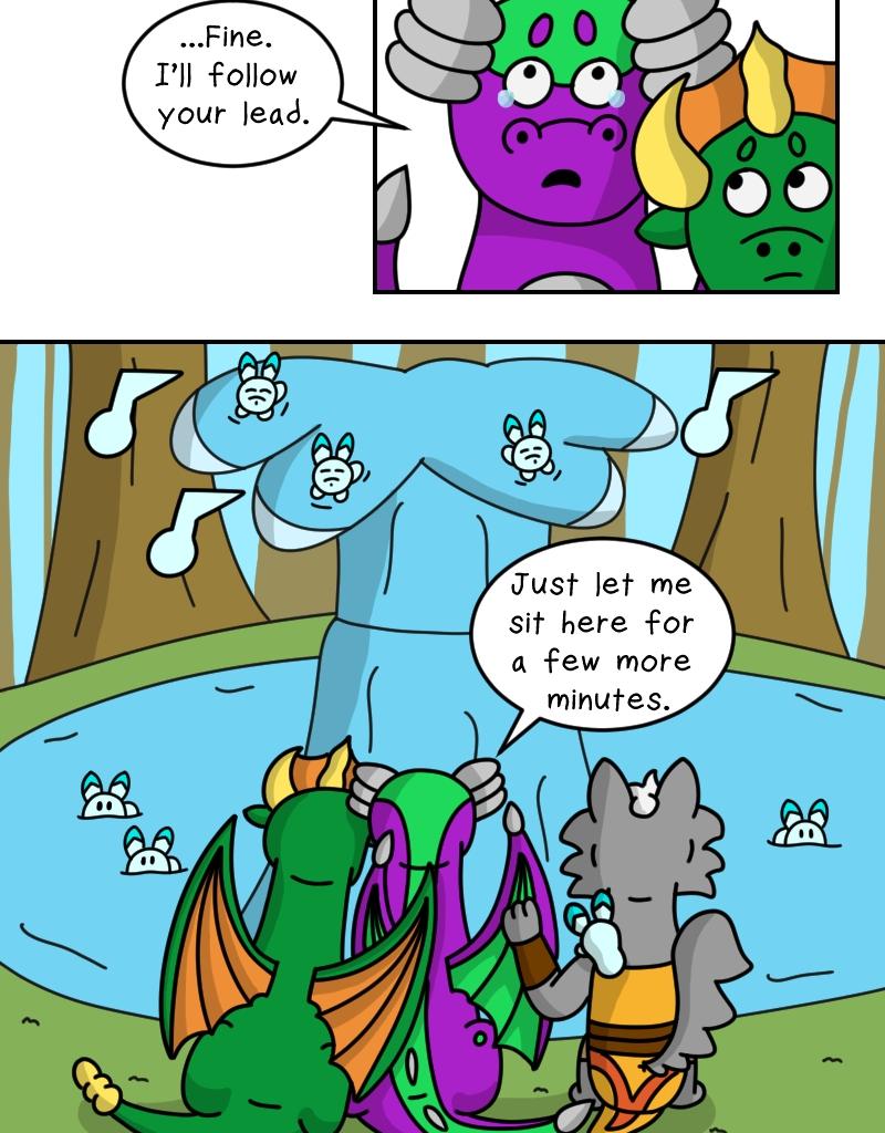 Dawn of the Fire Heart - Episode 36, Page 1: Cooldown- Part Three