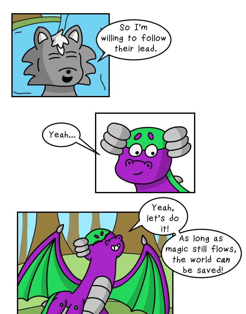 Dawn of the Fire Heart - Episode 36, Page 4: Cooldown- Part Three