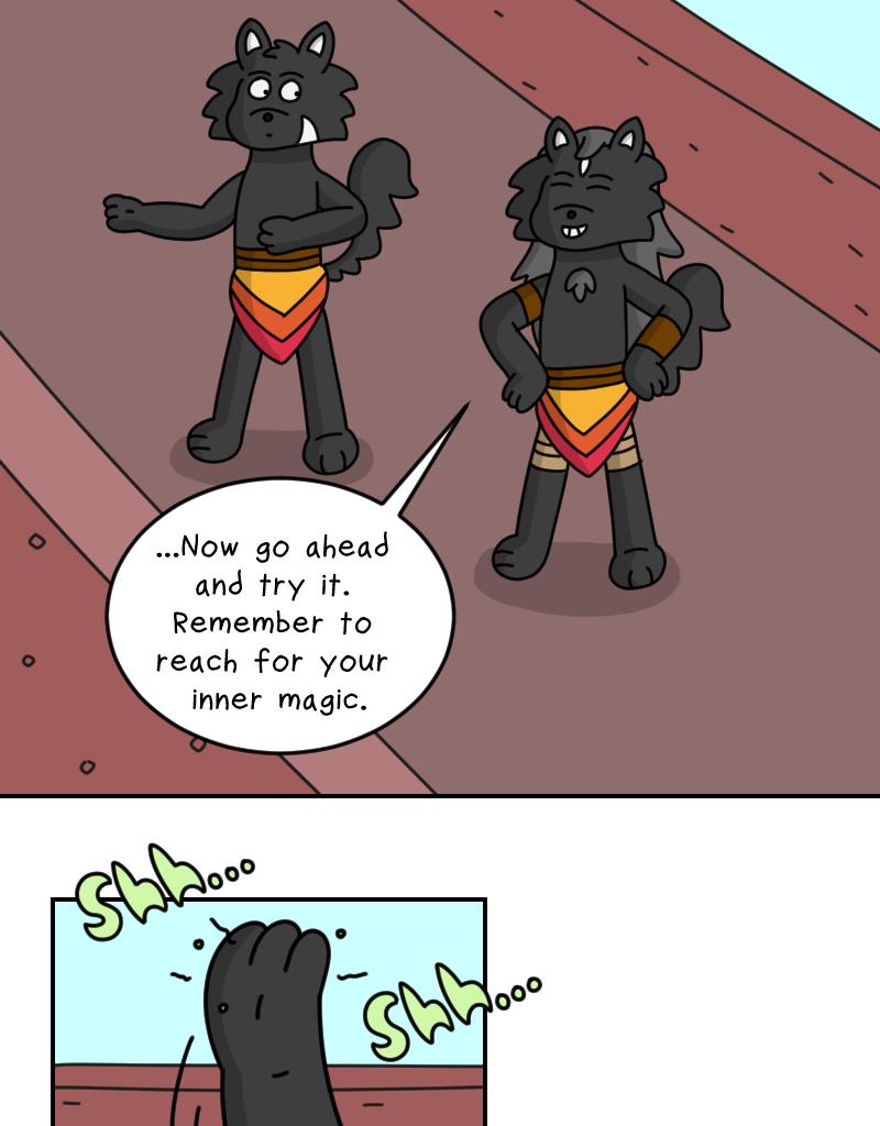 Dawn of the Fire Heart - Episode 37, Page 2: An Extra Traveler?- Part One