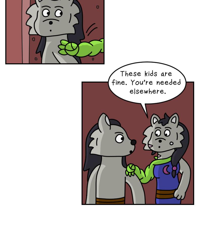 Dawn of the Fire Heart - Episode 37, Page 2: An Extra Traveler?- Part One