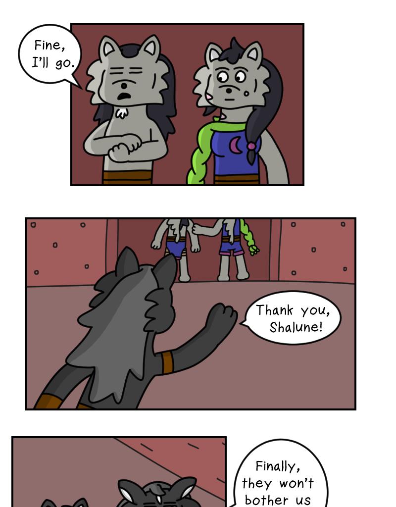 Dawn of the Fire Heart - Episode 37, Page 3: An Extra Traveler?- Part One