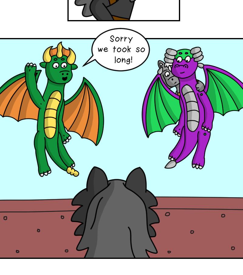 Dawn of the Fire Heart - Episode 37, Page 3: An Extra Traveler?- Part One