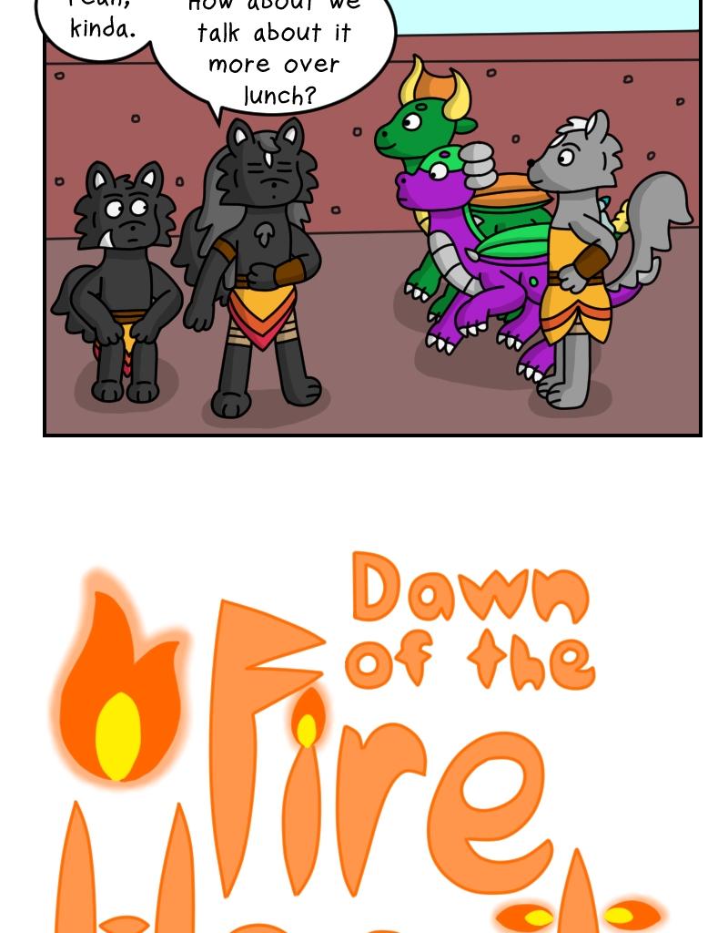 Dawn of the Fire Heart - Episode 38, Page 1: An Extra Traveler?- Part Two
