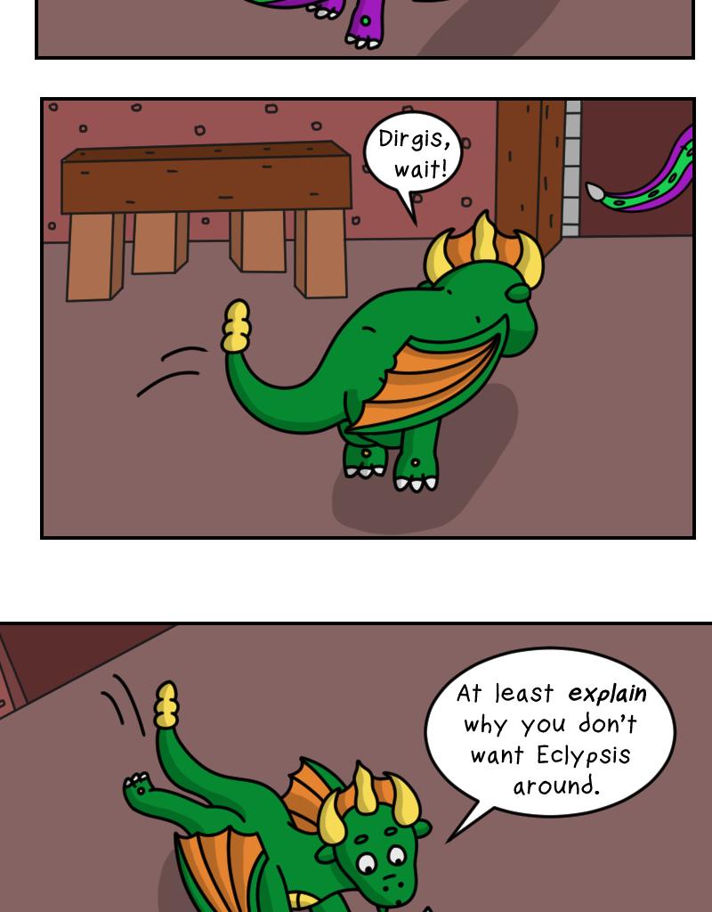 Dawn of the Fire Heart - Episode 38, Page 3: An Extra Traveler?- Part Two