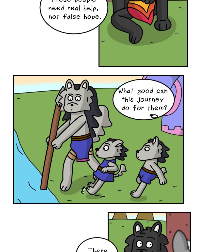 Dawn of the Fire Heart - Episode 39, Page 2: An Extra Traveler?- Part Three