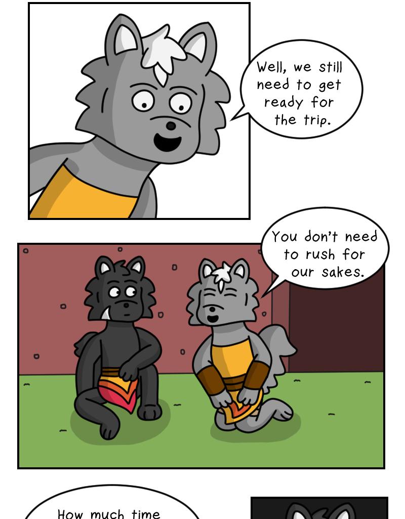 Dawn of the Fire Heart - Episode 39, Page 2: An Extra Traveler?- Part Three