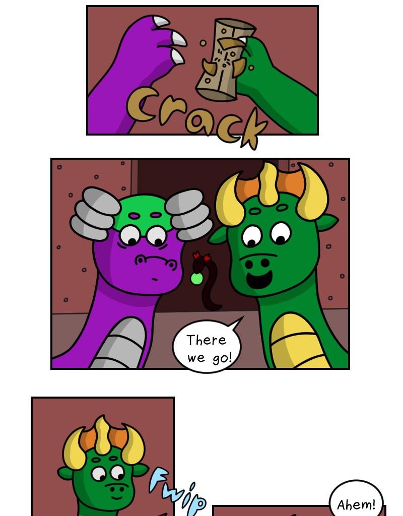 Dawn of the Fire Heart - Episode 39, Page 4: An Extra Traveler?- Part Three