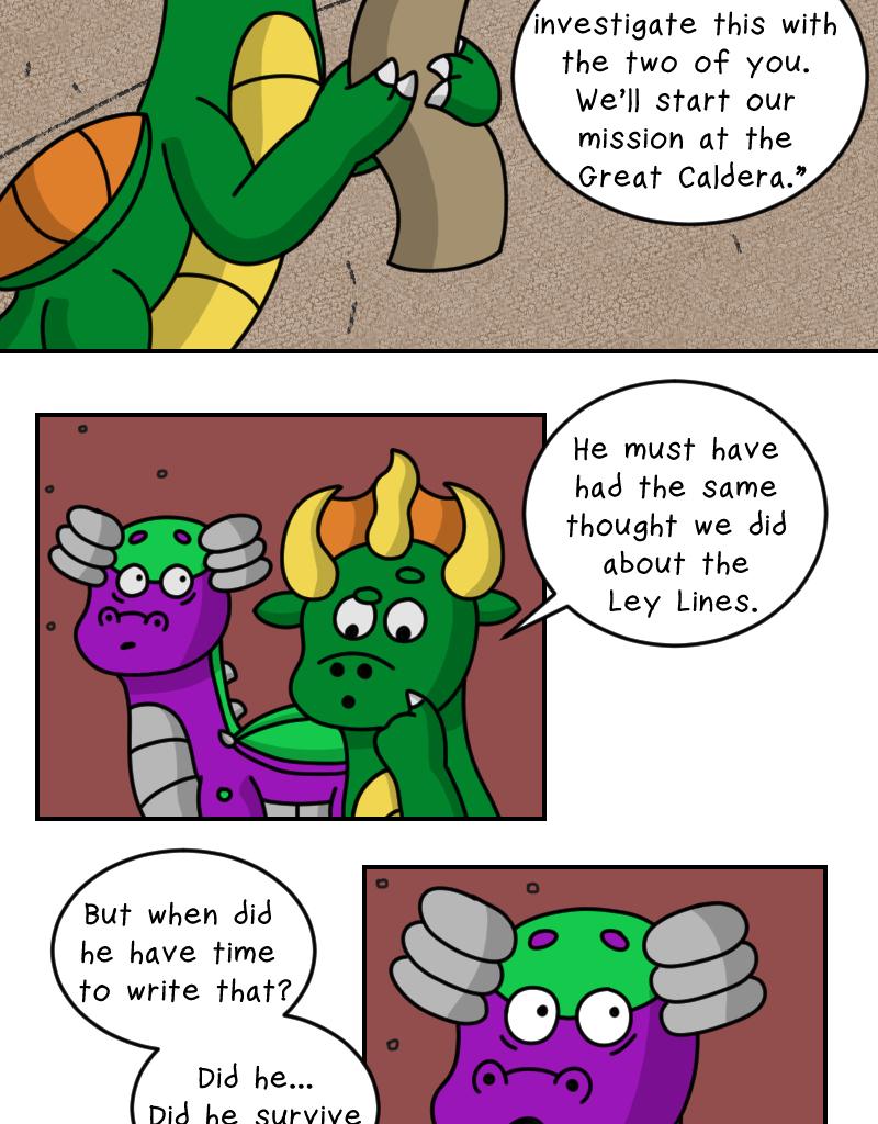 Dawn of the Fire Heart - Episode 39, Page 4: An Extra Traveler?- Part Three