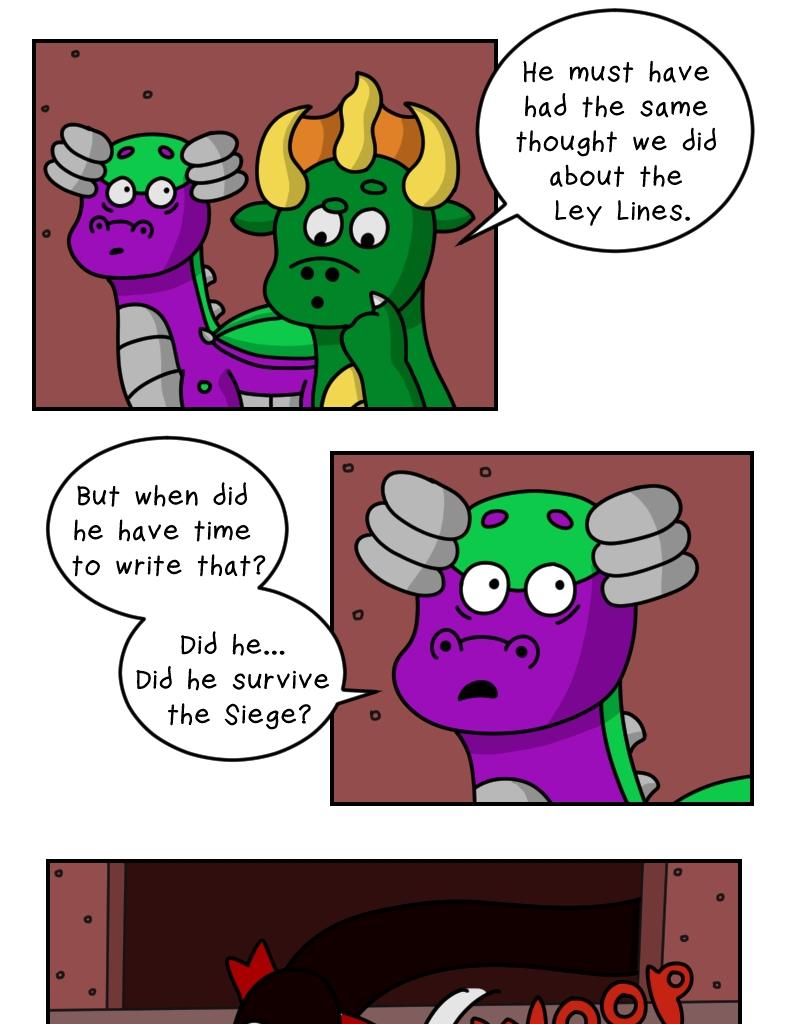 Dawn of the Fire Heart - Episode 40, Page 1: Hunting and Hiding- Part One