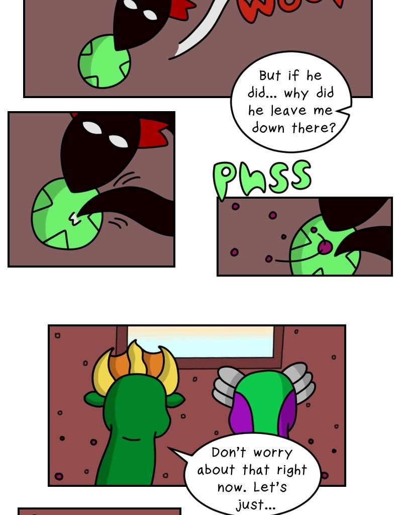 Dawn of the Fire Heart - Episode 40, Page 1: Hunting and Hiding- Part One