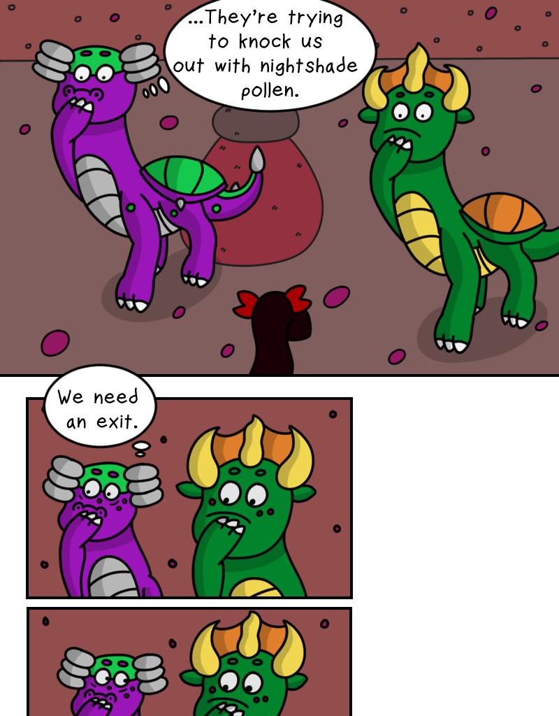 Dawn of the Fire Heart - Episode 40, Page 2: Hunting and Hiding- Part One