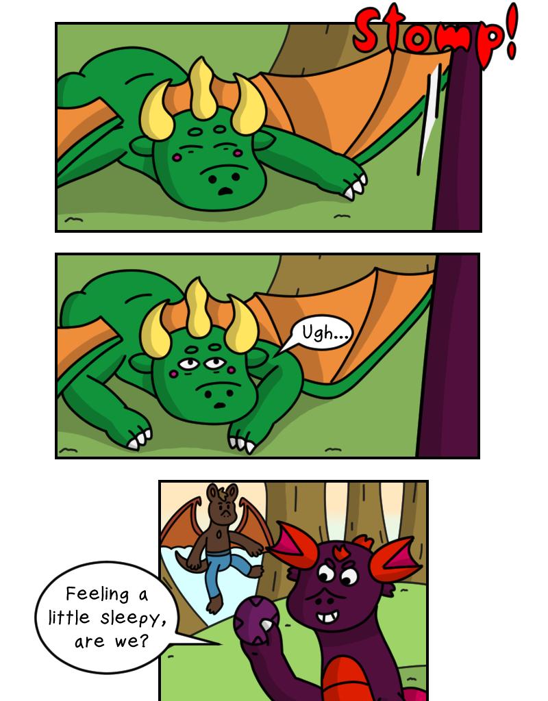 Dawn of the Fire Heart - Episode 40, Page 4: Hunting and Hiding- Part One