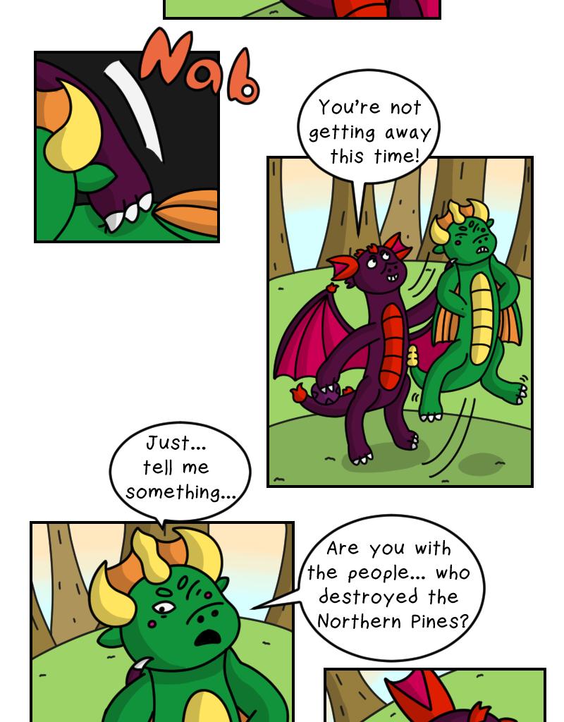 Dawn of the Fire Heart - Episode 40, Page 4: Hunting and Hiding- Part One