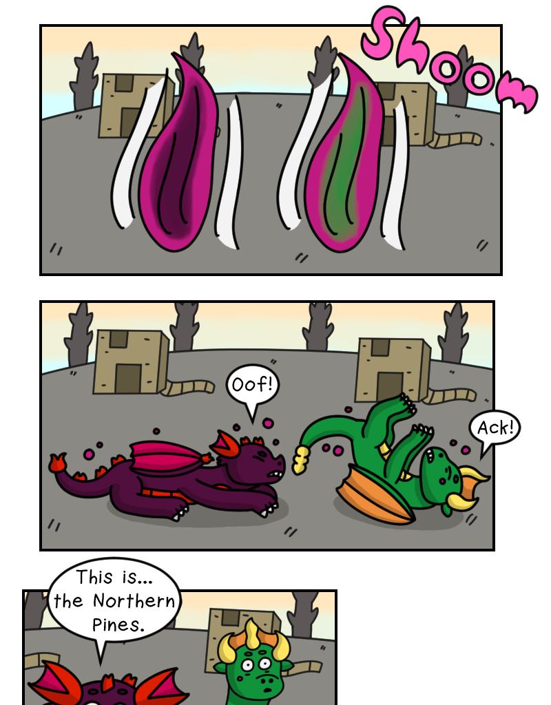 Dawn of the Fire Heart - Episode 41, Page 2: Hunting and Hiding- Part Two