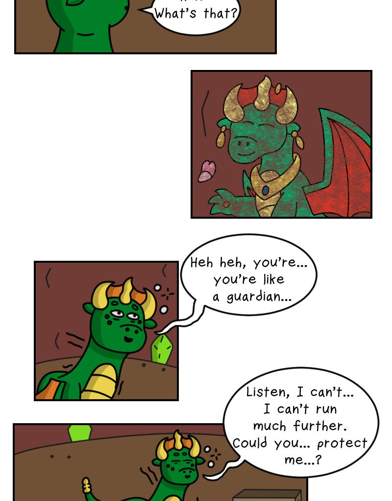 Dawn of the Fire Heart - Episode 41, Page 3: Hunting and Hiding- Part Two