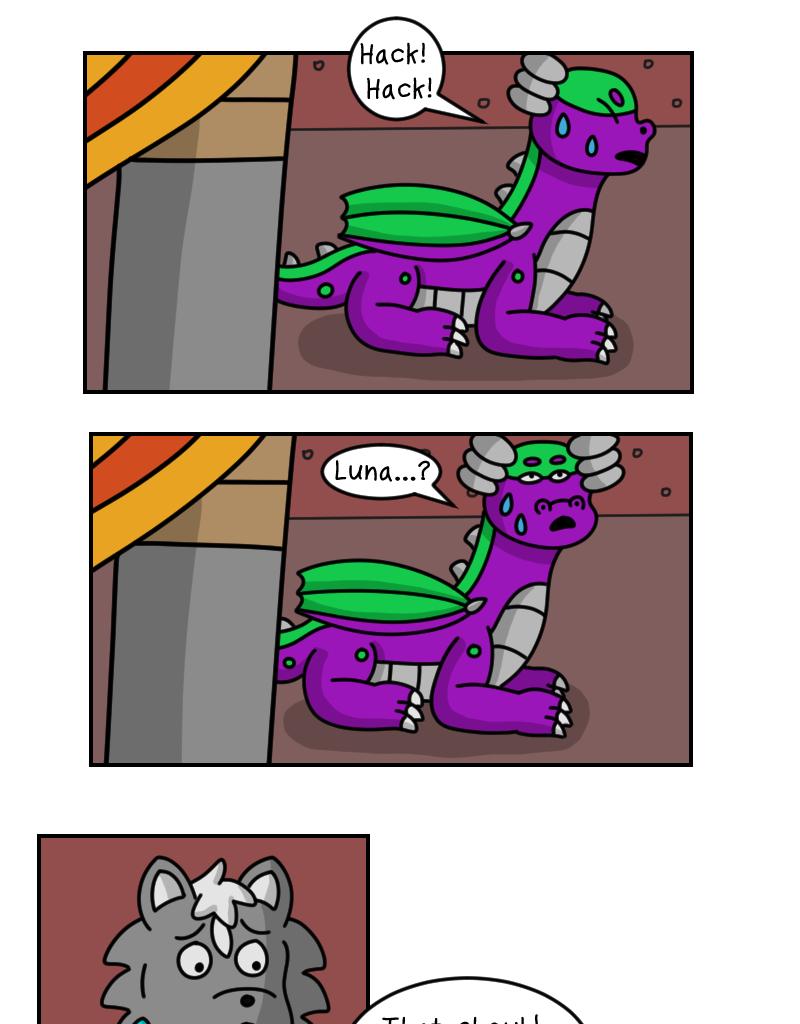 Dawn of the Fire Heart - Episode 41, Page 4: Hunting and Hiding- Part Two