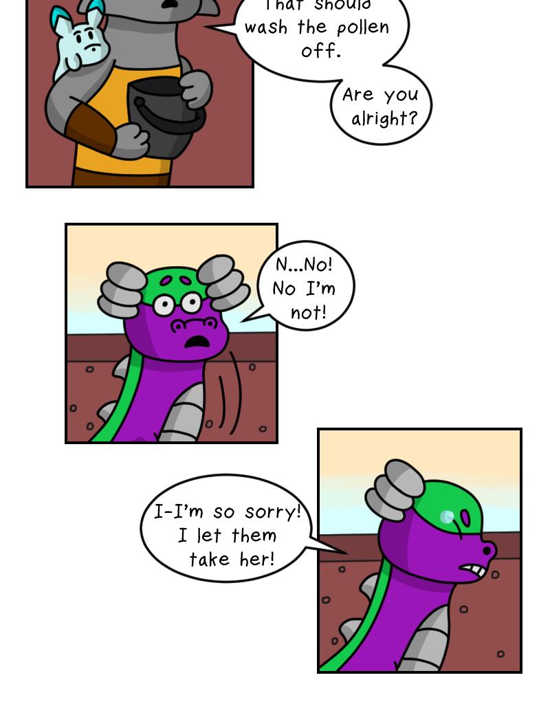 Dawn of the Fire Heart - Episode 41, Page 4: Hunting and Hiding- Part Two