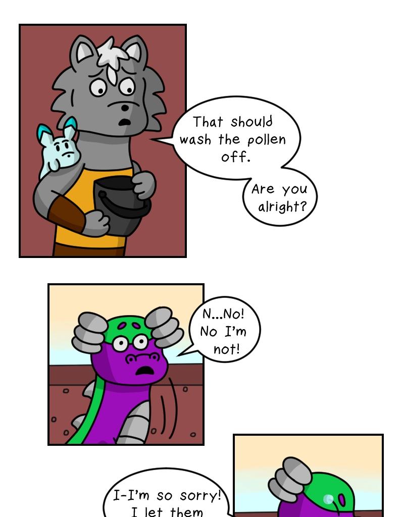 Dawn of the Fire Heart - Episode 42, Page 1: Hunting and Hiding- Part Three