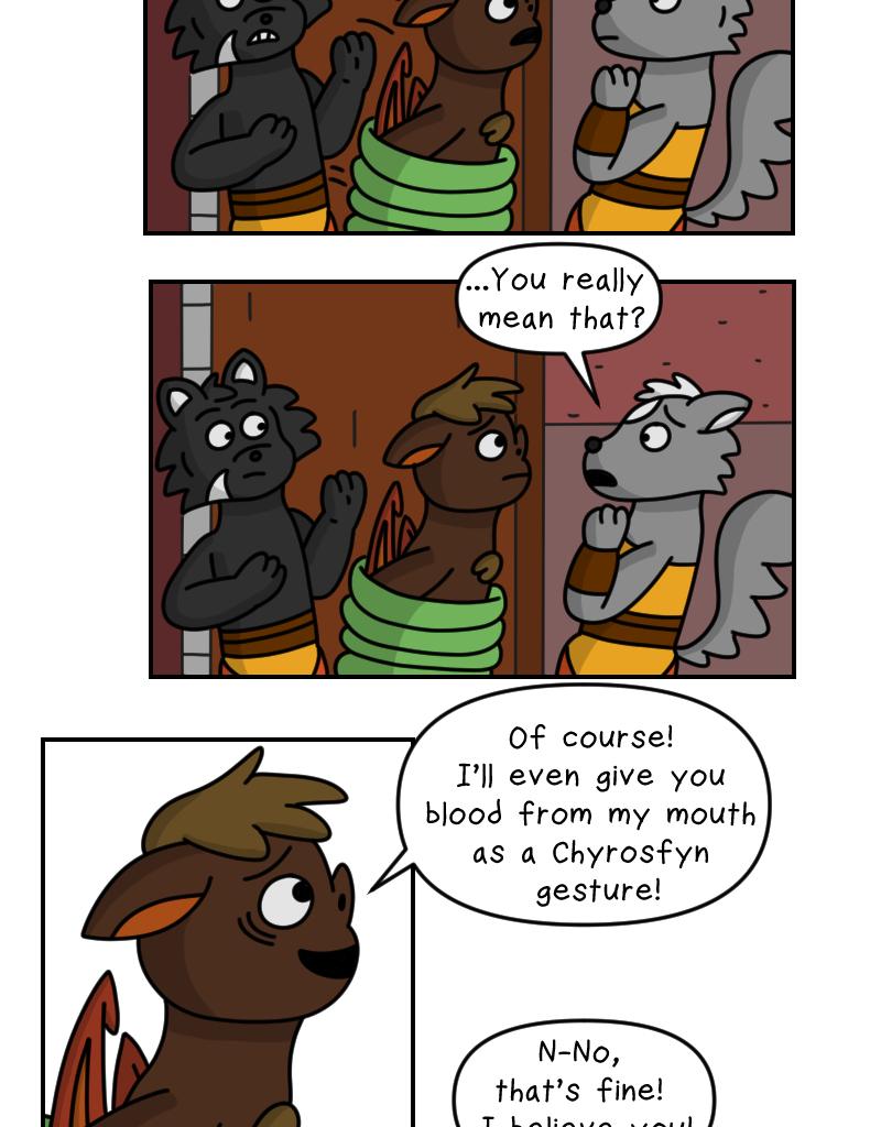 Dawn of the Fire Heart - Episode 42, Page 2: Hunting and Hiding- Part Three